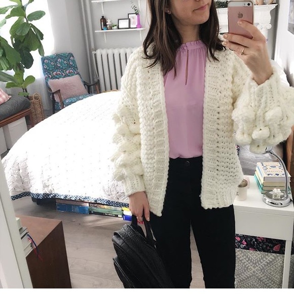 Chicwish cuteness in sleeves chunky cardigan - Picture 5 of 7